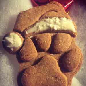 Santa Paw Cookies (Pack of 6)