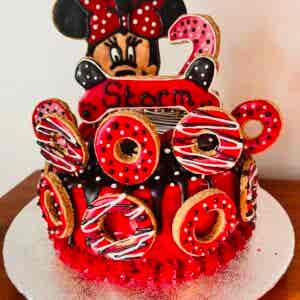 Mouse & Donut Cake