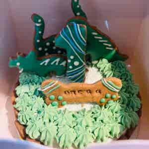 Dinosaur Theme Cake