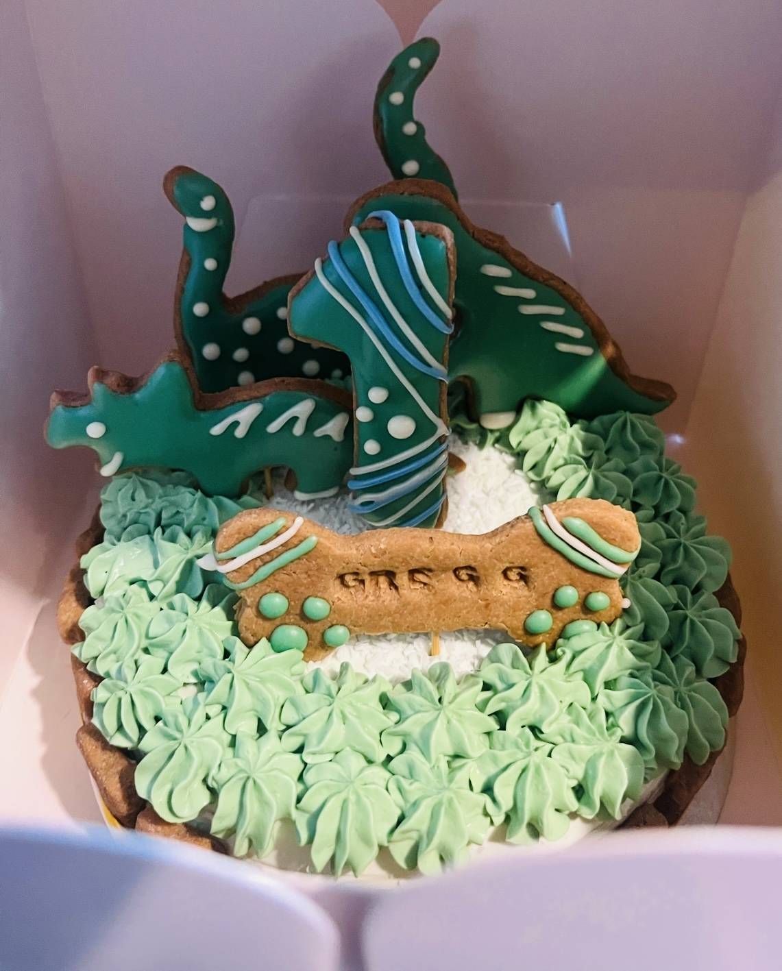 Dinosaur Theme Cake
