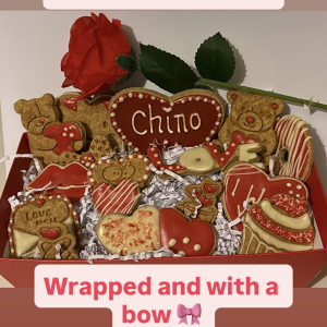 Wrapped with a bow treat box